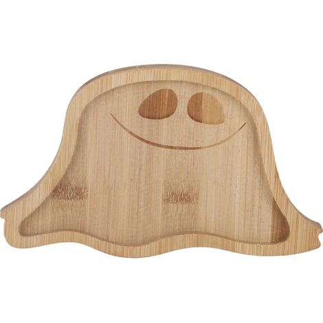 Adorable et original plateau citrouille avec plateau fantôme pour Halloween (1/4)