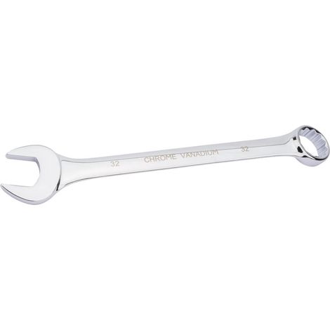 Draper 35222 Hi-Torq - Chiave combinata metrica corta, 32 mm, blu