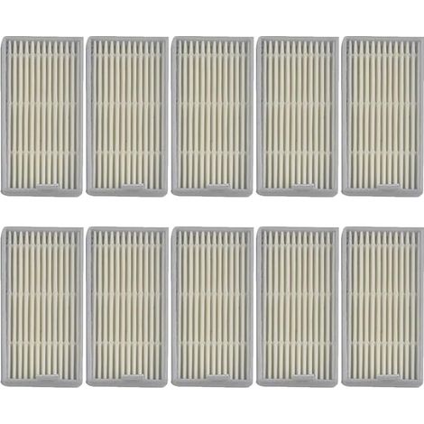 Filtres HEPA pour Lidl SilverCrest SSR 3000 A1 Robot Aspirateur Pièces de Rechange Lavables et Réutilisables (10 Pièces) (1/5)