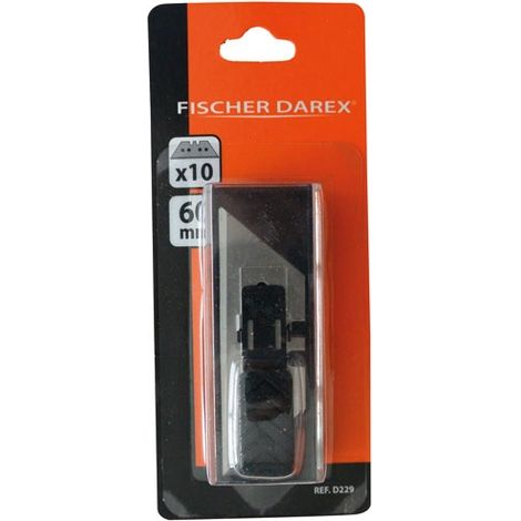 Lama Trapezio 60mm X10 Astuccio - Fischer Darex