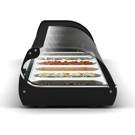 Vitrine Réfrigérée Tapas Série Standard avec 6 Bacs GN 1/3 - SAYL (1/5)