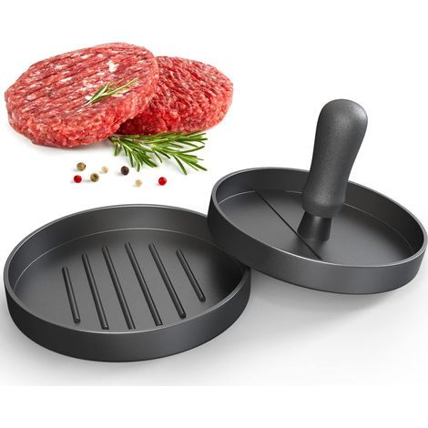 Presse à hamburgers antiadhésive, ustensiles de cuisine pour la cuisson et la pâtisserie, outils pour sandwichs, hamburgers de steak, hamburgers pour le petit-déjeuner (1/4)