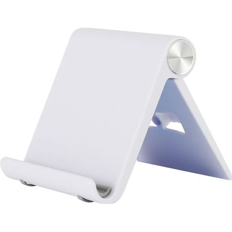 Support Téléphone Bureau Réglable - Angle 0° à 100° - Compact et Pliable - Pour Bureau Maison Voyage - 1 Pièce