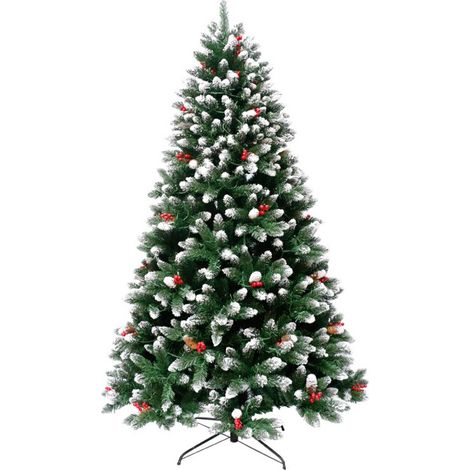Künstlicher StarryLights-Weihnachtsbaum, 180 cm x 78 cm, mit LED-Beleuchtung (1/5)