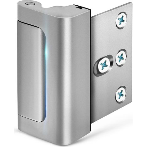 Verrou de porte de sécurité pour enfants - Loquet de sécurité enfant pour porte d'entrée - Supporte 362,9 kg pour les portes battantes intérieures - Verrou de sécurité enfant en métal (1/5)