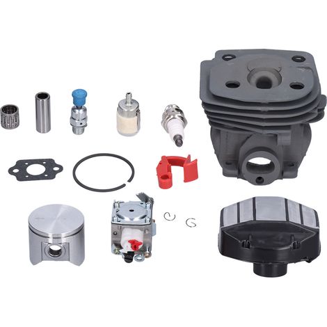 Kit de Filtre à Air et Soupape de Dépression pour Carburateur 47mm, Compatible HUSQVARNA 359 357 357XP 537 Tronçonneuse (1/5)