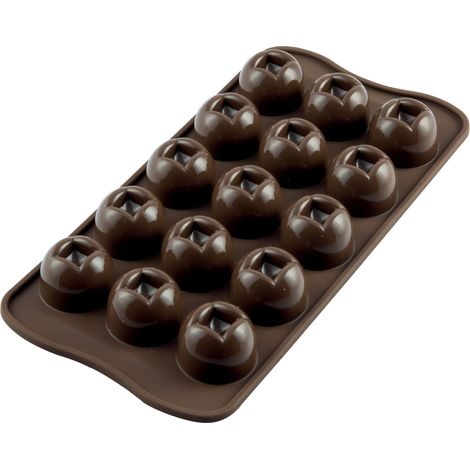 SILIKOMART STAMPO SILICONE FORNO EASYCHOC IMPERIAL CIOCCOLATINI SCG03