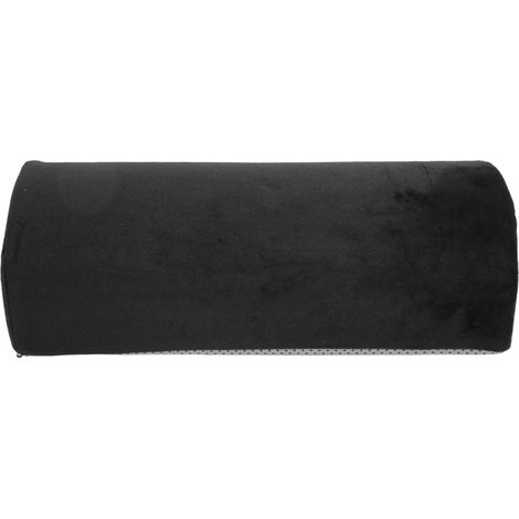 Coussin en demi-lune Noir pour cheville, genou, cou et lombaire - Support orthopédique pour personnes âgées, mousse à mémoire de forme, rehausseur de jambes pour la maison (1/5)