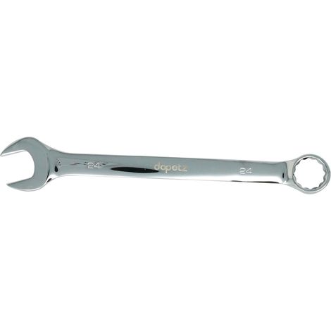 Dapetz® 24mm Combination Spanner Wrench, Fixed Head Open End Spanner, Chrome Vanadium Steel, Metric Hand Tool (1/5)