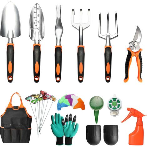 Aluminum Garden Tool 42pcs Tough Corrosion Resistant Gardening Kit Present Adult (1/5)