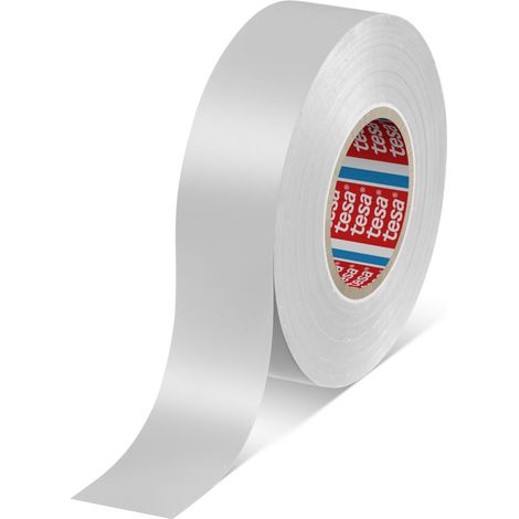 Ruban isolant Tesa Premium Soft en PVC Argent 33m x 19mm x 0.126mm ( Prix pour 1 )