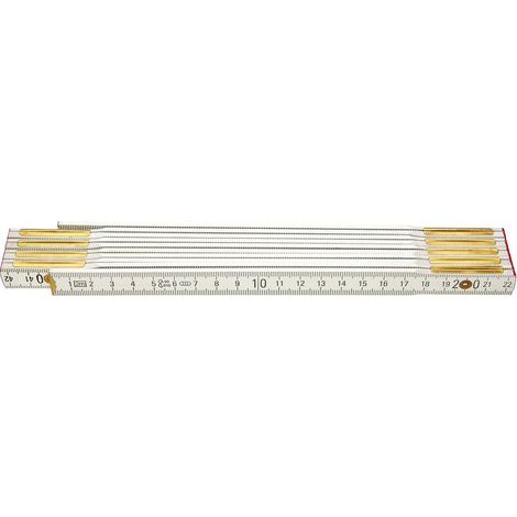 fortis Gliedermaßstab Buche 2mx16mm (1/4)