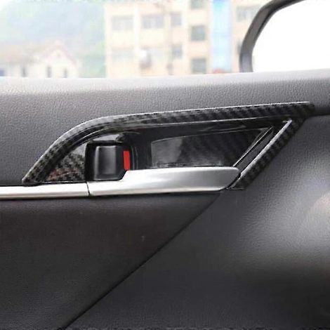 4-teiliges Set Türgriffmulden-Abdeckungen im Carbonfaser-Stil für Toyota Camry 2018
