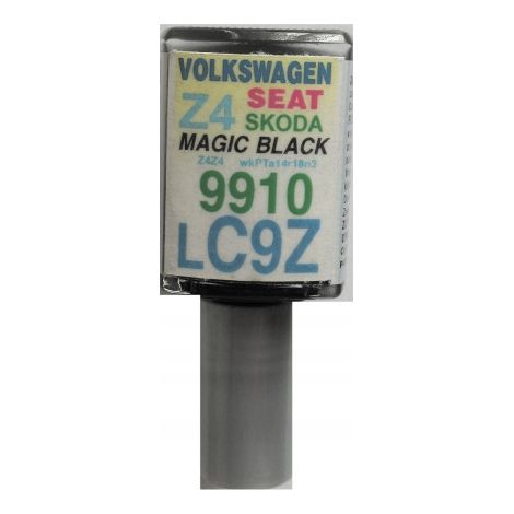 Pintura para reparación de arañazos en color negro mágico para VW Seat LC9Z Z4Z4, 10 ml ARA (1/5)