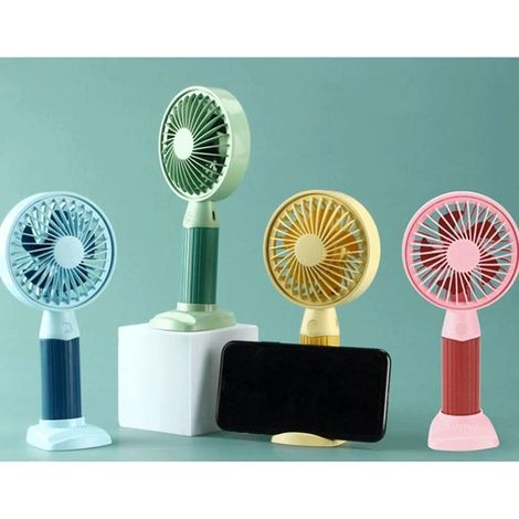 TrAdE Shop Traesio - Mini Ventilatore Usb 3 Velocità Regolabile Portatile Piccola Tascabile Viaggi Ufficio -