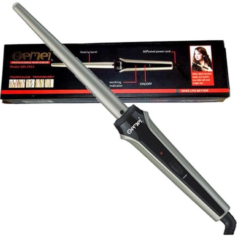 Trade Shop - Ferro Arricciacapelli Arriccia Capelli Piastra Professionale 100-200° 35w Gm2914 - (1/4)