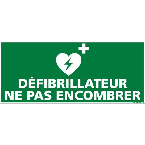 ADHESIF SOL ANTIDERAPANT DEFIBRILLATEUR NE PAS ENCOMBRER (B0448)