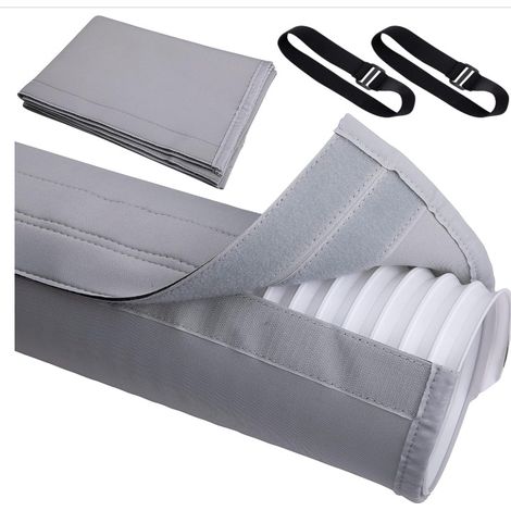 Rideau d'Étanchéité pour Climatiseur Mobile en Nylon Épais, Panneau d'Isolation Thermique Ajustable pour Fenêtres Coulissantes, Accessoire de Calfeutrage Anti-Fuite d'Air