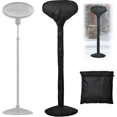 CCYKXA Patio Heater Cover (180x52 cm) 210d Waterproof Oxford Patio Heater Cover, Protective Tarp for Outdoor Gas Patio Heaters, Dustproof/Windproof