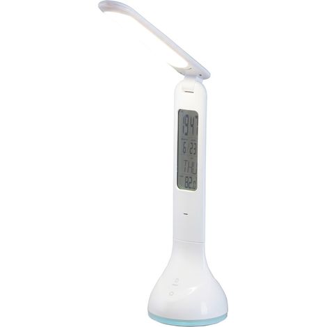 Lampada scrivania con display bianca LED 4W Justin (1/5)