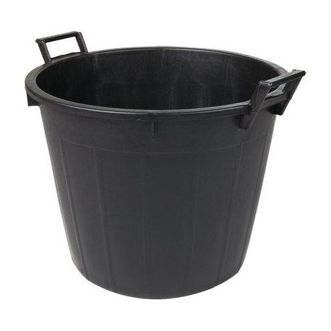 MASTELLO TONDO 2 MANICI ICS - LDPE NERO LT 32 CM 44 H.CM 35- 2 pezzi
