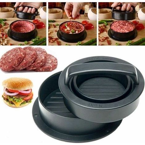 Hamburgerpresse aus Kunststoff, Grillburger-Patty-Form, Küchenutensilien (1/5)
