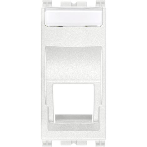 Adattatore Rj45 Inclinato Bianco VIMAR 19343.K.B
