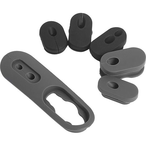 Ensemble de 6 manchons en silicone étanches à l'eau et à la poussière pour port de charge du Mi 4 Pro, compatibles avec la trottinette électrique Xiaomi 4 Pro.