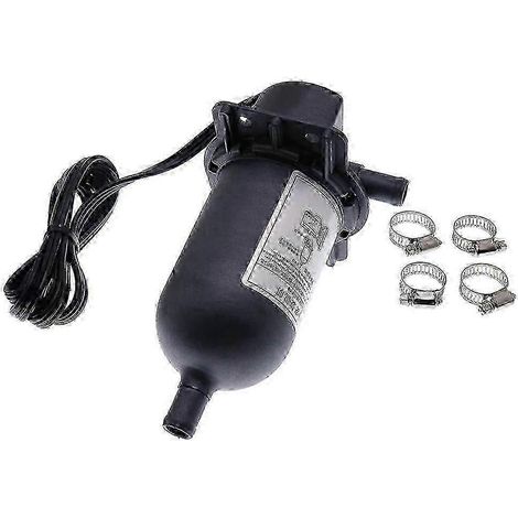 Réchauffeur de bloc moteur, réchauffeur d'eau de moteur à circulation automatique, préchauffeur noir compatible avec les générateurs, camions et moteurs à essence (1/5)