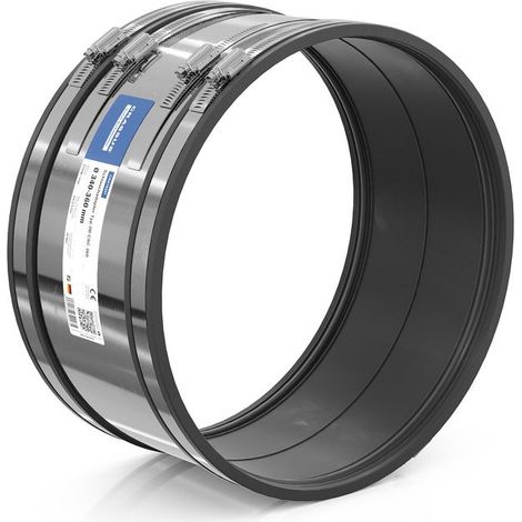 Adaptateur de flexible CR type 2B CSC 360 (340-360 mm), jusqu'à 2,5 bar, EPDM / V2A