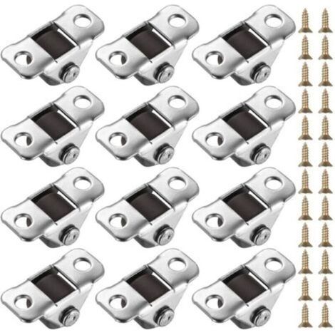 20 Stück Schwerlast-Möbelrollen, 12-mm-Mini-Lenkrollen für Möbel, Gummirollen für Kleingeräte und Gepäck, Tragkraft 160 kg – Crezuo