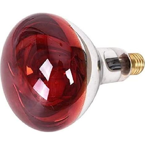 Ampoule chauffante infrarouge 250 W – Verre de quartz dur – Pour chauffage d'élevage et soins animaux – Lumière rouge (1/5)