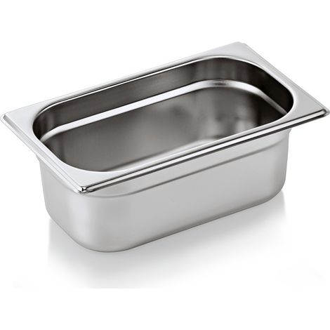 Bac inox GN 1/4 H 100 mm 2,8 ltr GN CORE - Was Germany (1/2)