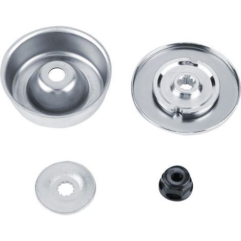 BelleRise – Klingenadapter-Set – 4126 642 7600 – Garten/Landwirtschaft – 8 x 3 cm Silber (1/5)