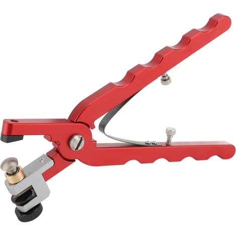 Pince coupante pour bracelets de montre, outil manuel pour réparer les fermoirs et barrettes à ressort, rouge (1/5)