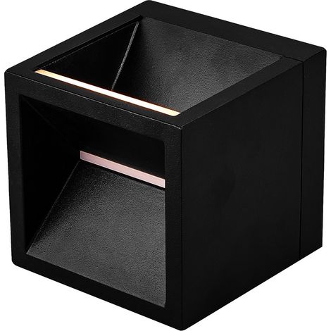 Applique murale Rivo Métal Noir, H.10 IP54 LEDModule /Nordlux Extérieur (1/5)