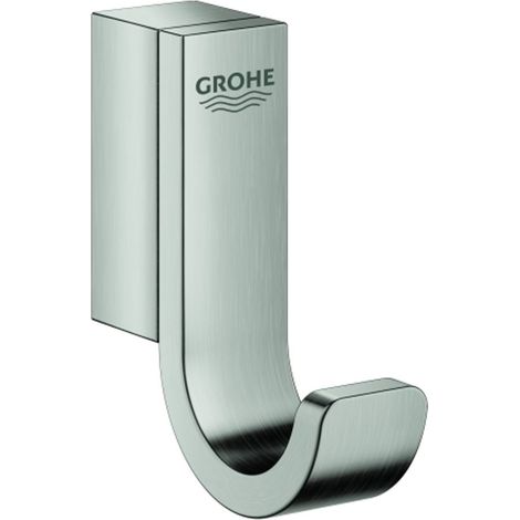 GROHE Colgador para albornoz Selection 41039 individual supersteel, 41039DC0