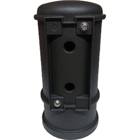 Zubehör zum Anbringen von zwei Lampen an einem 60 mm Graphitpfosten (1/3)