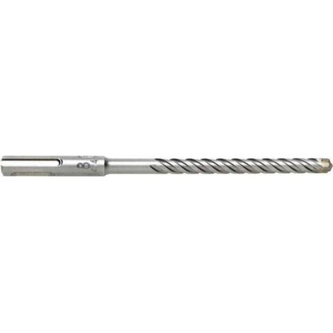 Punta SDS Plus per trapano martello 4 Eliche + 4 Taglienti -  160 mm - 14X 100/160