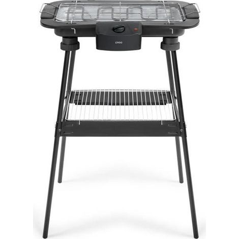 Barbecue électrique - LIVOO - DOM506 - 2200W - 2 en 1 - Thermostat ajustable - Noir (1/4)