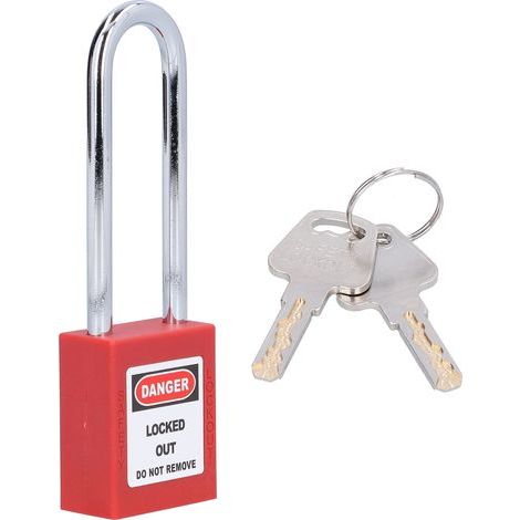 Cadenas de Sécurité en Acier Inoxydable avec 2 Clés pour Verrouillage de Poutres Industrielles (1/5)