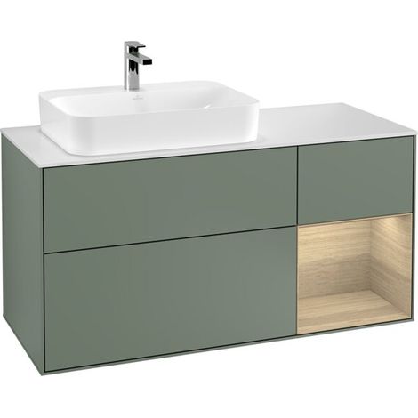 Villeroy & Boch G401PCGM Meuble sous-vasque Finion G40 (1/2)