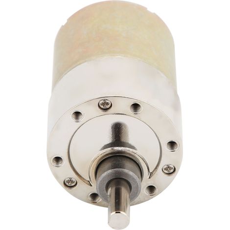 Moteur à courant continu 24V avec réducteur, support et pignon de régulation, basse vitesse 500 tr/min, sens horaire et antihoraire, pour machine-outil CNC (1/5)