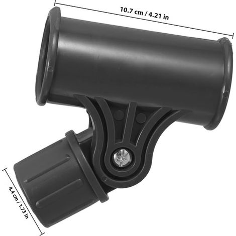 Balcony Parasol Bracket, Balcony Parasol Mount, Outdoor Umbrella Holder Clip for Patio, Outdoor Events, Camping (1/3)