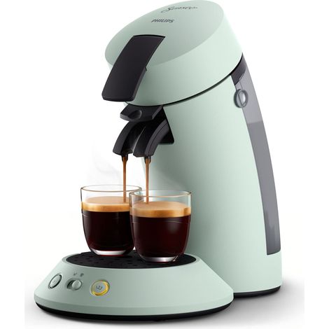 Machine à café à dosettes (sélection de la puissance du café, technologie Coffee Boost, en plastique recyclé), menthe (1/5)