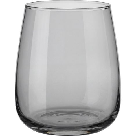 Vase en verre Emma Misty Gray 22 cm (1/5)