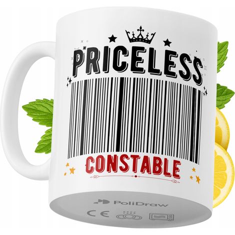 Lustige Kaffeetasse mit witzigem Textdesign für Polizisten – ideal für Geburtstage, Namenstage, Feiertage und besondere Anlässe. Hochwertige Tasse für Zuhause, Büro und Arbeit. Farbe: Weiß, 330 ml.