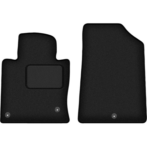 Tappetini anteriori per auto: Hyundai Sonata VII berlina (2014-2019) neri