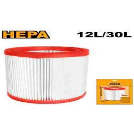 Filtre HEPA pour aspirateur 12L/30L - type F8
