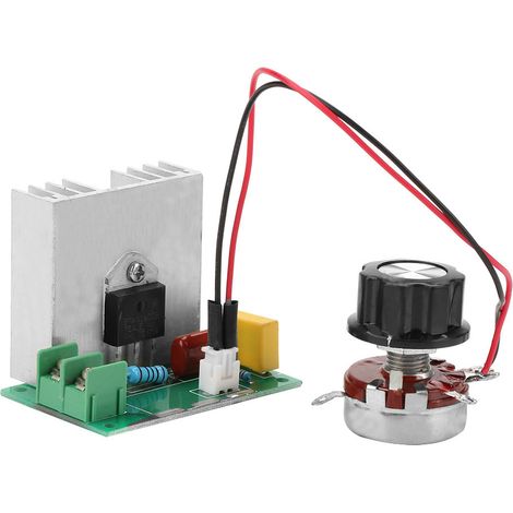 AC 0-220V 4000W 40A AC Motor Speed Controller Voltage Regulator LED Dimmers